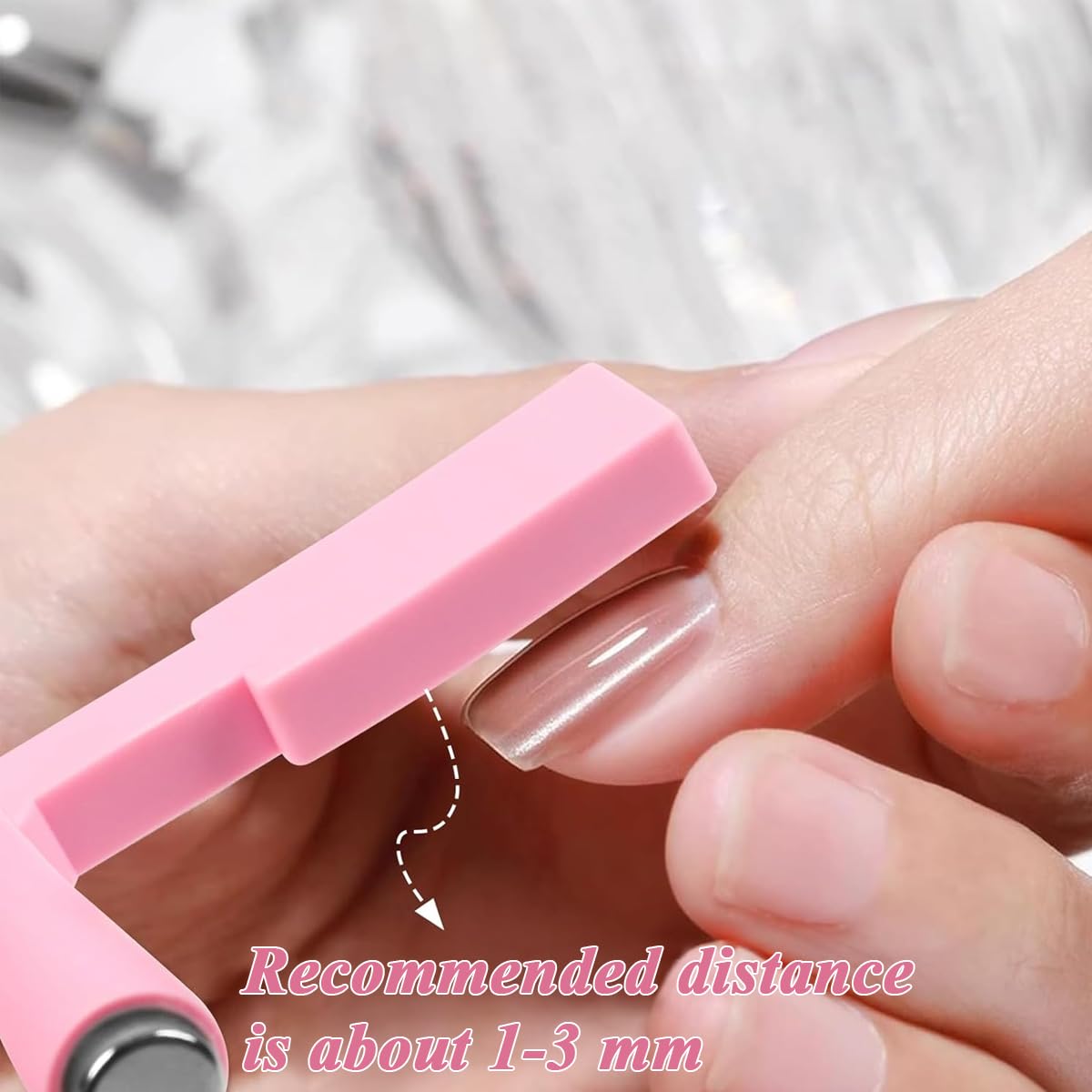 MAYCREATE Nail Magnet Set, Upgraded 5 in 1 Nail Magnet Set for 3D Cat Eye Gel Polish Tools, Magnet Wand for Nails Cat Eye Nail Design Tools Nail Art DIY Accessories, Pink MAYCREATE Nail Magnet Set, Upgraded 5 in 1 Nail Magnet Set for 3D Cat Eye Gel Polish Tools, Magnet Wand for Nails Cat Eye Nail Design Tools Nail Art DIY Accessories, Pink